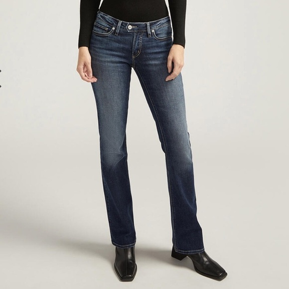 Silver Jeans Denim - Silver Tuesday 20 Low Rise Slim Boot Luxe Stretch Jeans